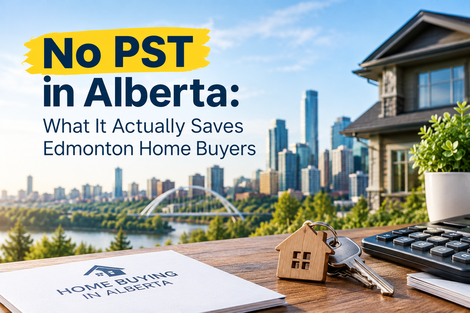 No PST in Alberta — What It Actually Saves Edmonton Home Buyers