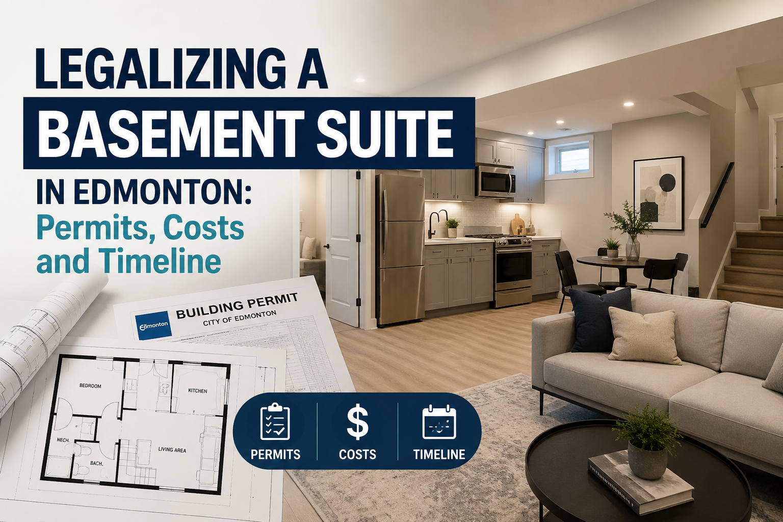 Legalizing a Basement Suite in Edmonton: What It Actually Takes in 2026