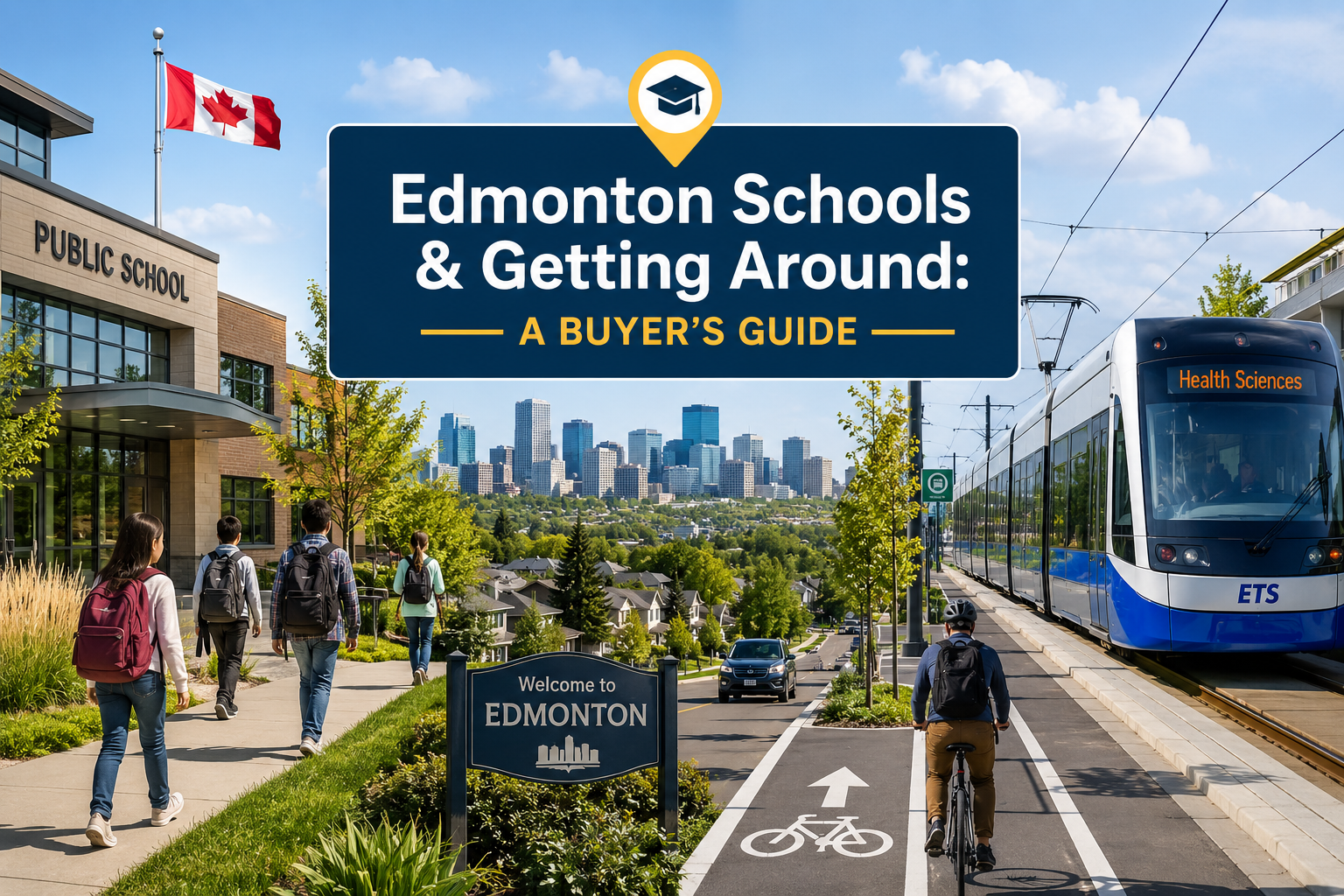 Edmonton School Catchments & Commutes — What Buyers Actually Need to Check